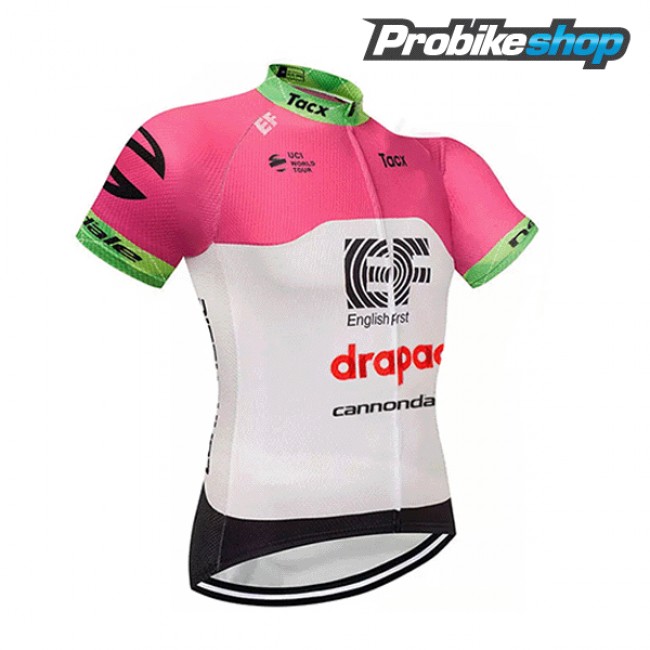 2018 Cannondale Education First-Drapac rose Fahrradbekleidung Radtrikot 5IMHB