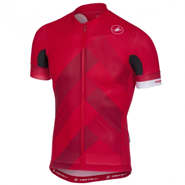 Castelli Free AR 4.1 Rot Fahrradbekleidung Radtrikot J9QCZ