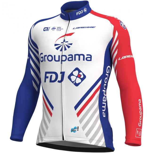 Groupama Fdj 2018 Fahrradbekleidung Radtrikot Langarm 6GKY5