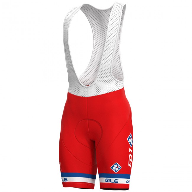 Groupama Fdj French Champion 2018 Kurz Trägerhose 5O2VK