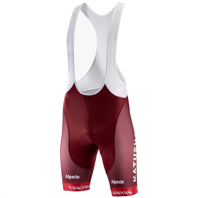 2018 Katusha Alpecin Kurz Trägerhose 3CVRU