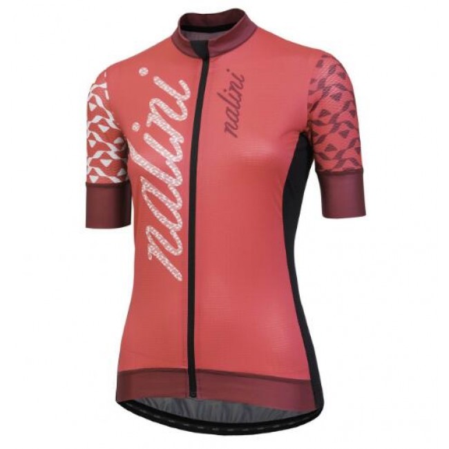 Nalini AHS Stilosa red Damen Fahrradbekleidung Radtrikot H49RV