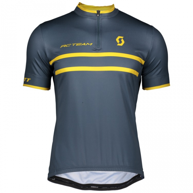 SCOTT RC TEAM 20 Fahrradbekleidung Radtrikot nightfall blue/ochre yellow G1NT2