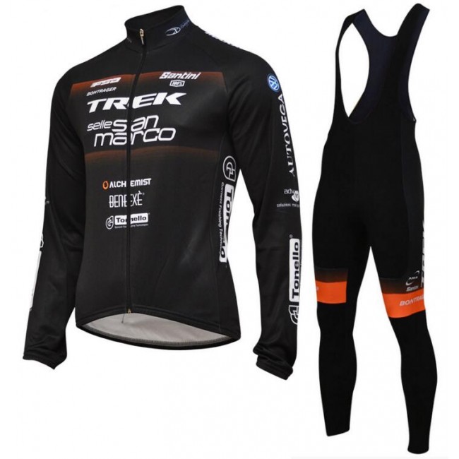 Trek Selle San Marco 2018 Fahrradbekleidung Set Langarmtrikot+Lange Trägerhose 0MGI3