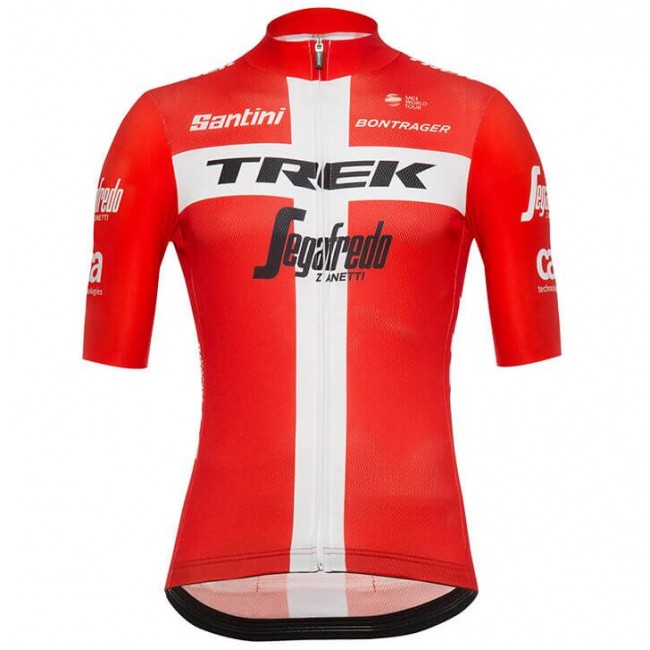 Trek-Segafredo Danish champion 2018 Fahrradbekleidung Radtrikot 8TYRZ