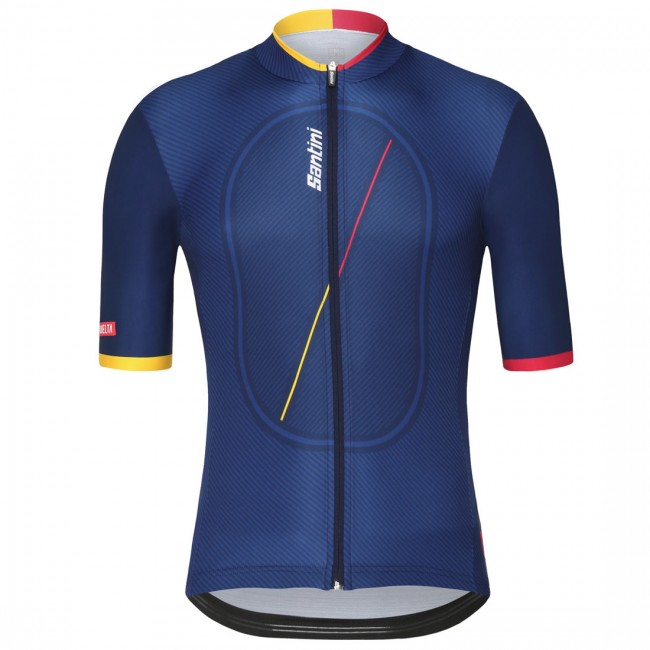 Vuelta Espana 2018 Km Cero Fahrradbekleidung Radtrikot E1Z1J