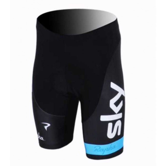 Teams Sky Kurz Radhose Schwarz blau 2013 GCY31