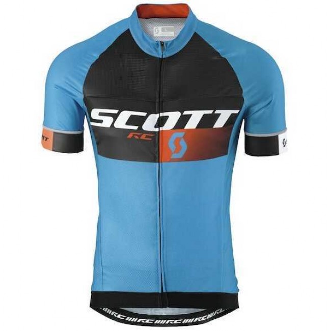 2015 Scott RC Pro Schwarz-blau Fahrradtrikot Radsport 466WI