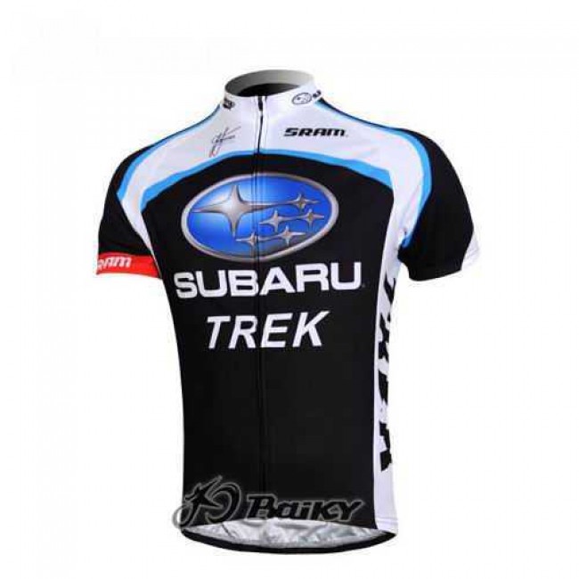 Subaru Trek Pro Team Fahrradtrikot Radsport Schwarz 4SNAB