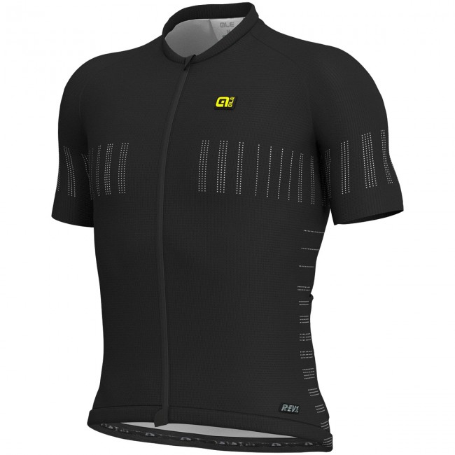 Ale R-EV1 Cooling-Schwarz Fahrradbekleidung Radtrikot CDHI0