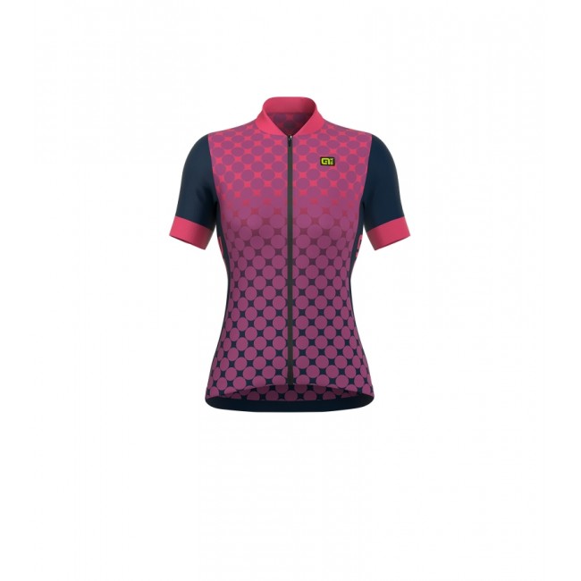 ALE EXCEL BOLAS Damen Fahrradbekleidung Radtrikot violet KFRU1