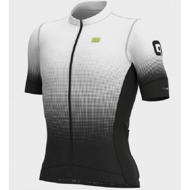 Ale PR-S Dots Radtrikot kurzarm Weiß L12746719-02