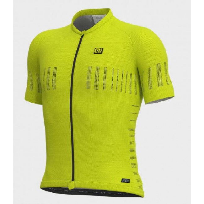 Ale R-ev1 Cooling Radtrikot kurzarm gelb-fluo L13246019-02