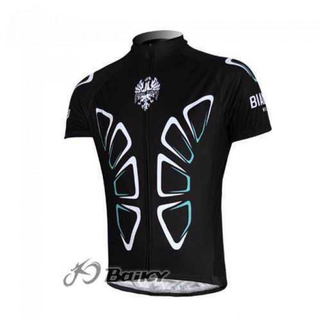 Bianchi Pro Team Fahrradtrikot Radsport Schwarz ZCV9A