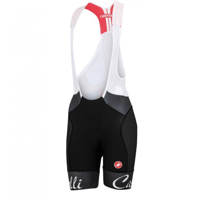 2016 Castelli vrouwen Free Aero Kurz Trägerhose Schwarz Z08EY