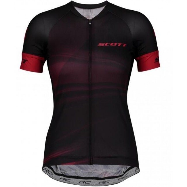 Damen SCOTT RC Pro 2020 Radtrikot kurzarm Schwarz