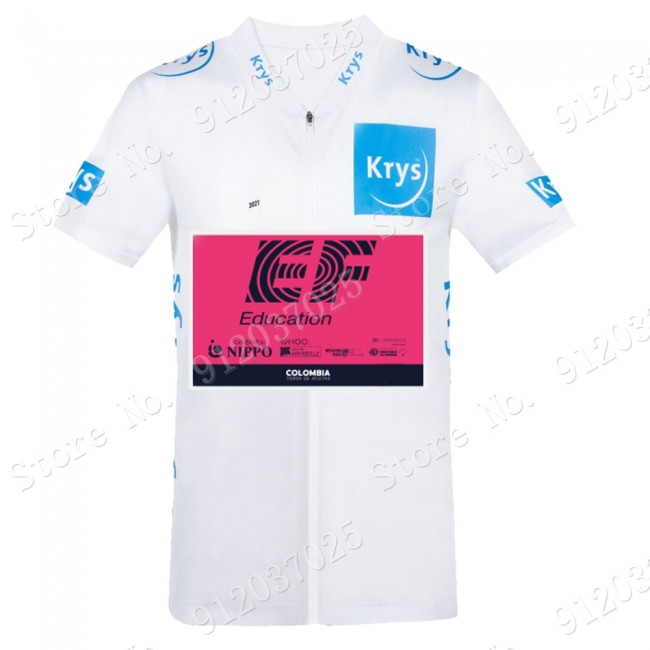 Weib EF Education Frist Tour De France 2021 Team Fahrradtrikot Radsport paFdWv