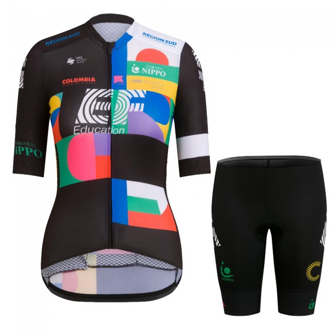 Damen EF Education Frist Tour De France 2021 Fahrradbekleidung Radtrikot w4b6zJ