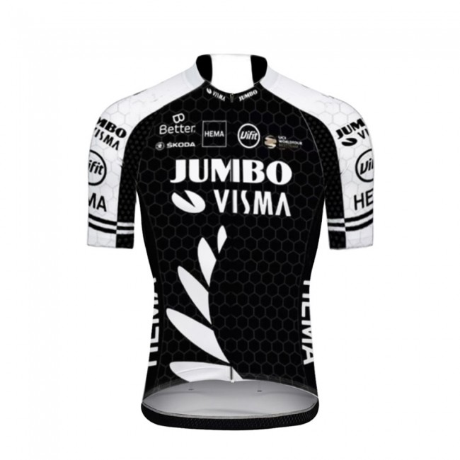 Jumbo Visma New Zealand Pro Team 2021 Fahrradbekleidung Radtrikot rP50dV