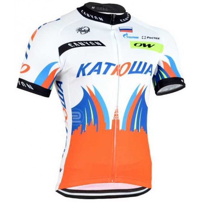 2015 Katusha Fahrradtrikot Radsport Rot VCK1H