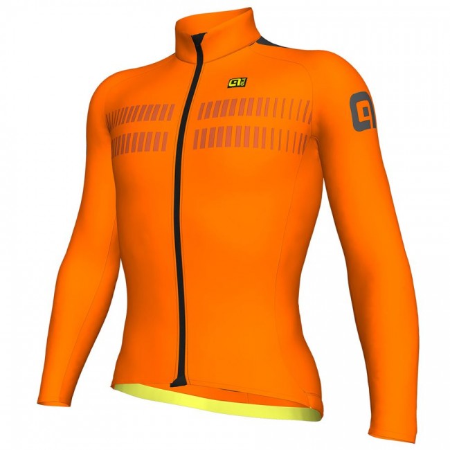 Fahrradbekleidung Radtrikot M/L Ale Clima 2.0 Warm Air-oranje Fluo Z31OC