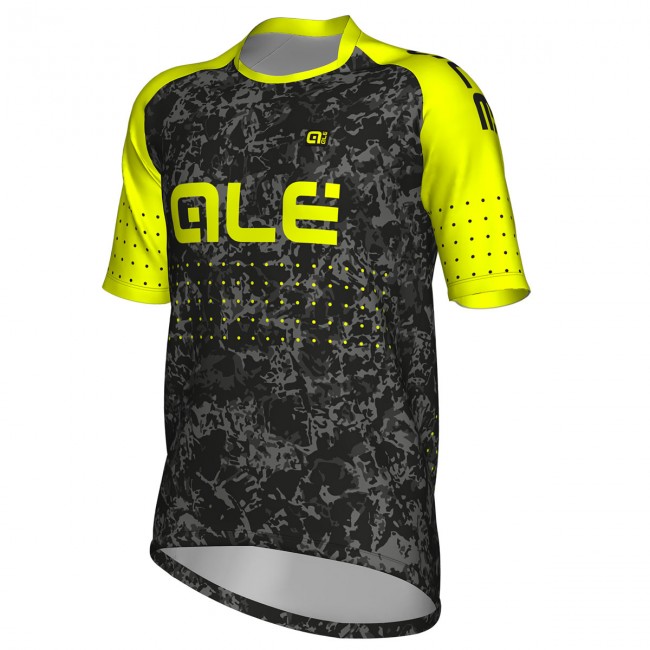 Ale Enduro-gelb fluo Fahrradbekleidung Radtrikot U6JSF