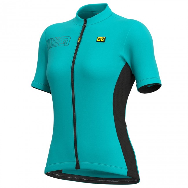 Damen Ale Solid Color Block-turquoise Fahrradbekleidung Radtrikot OMQ1I