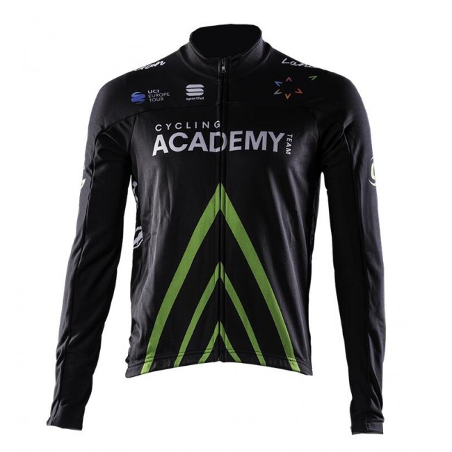 ISRAEL CYCLING ACADEMY Schwarz Fahrradbekleidung Radtrikot Langarm MBU58