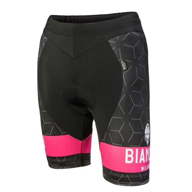Bianchi Milano Nevola black pink Damen Kurz Radhose R0YVD