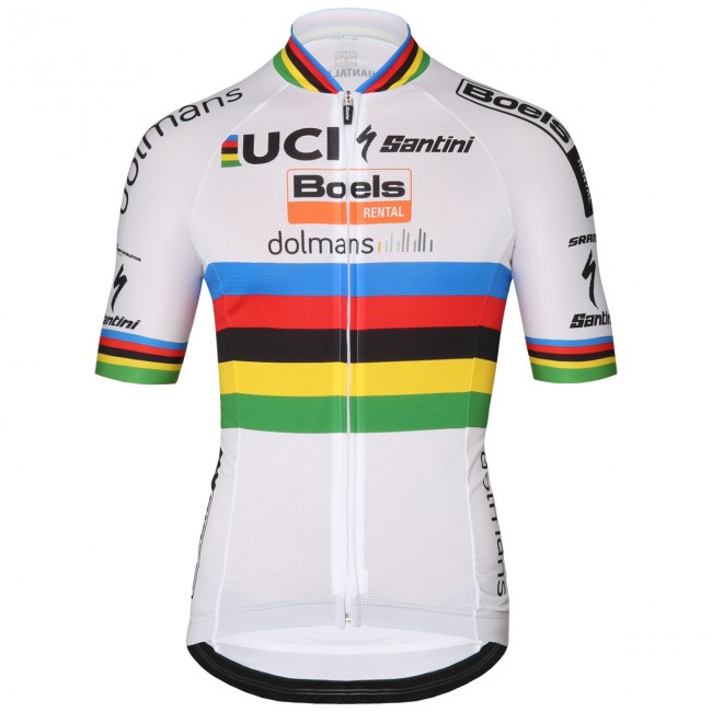 Boels Dolmans 2018 World Champion Fahrradbekleidung Radtrikot MJDG5