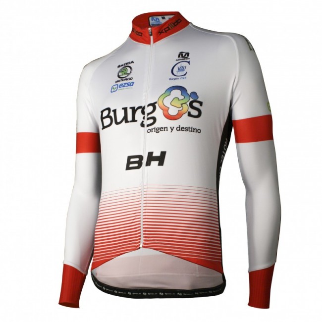 Burgos BH Pro Team 2018 Fahrradbekleidung Radtrikot Langarm LE629