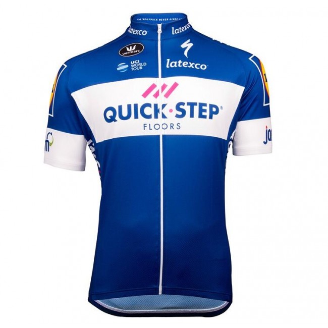 2018 Quick Step Floors Fahrradbekleidung Radtrikot SOAD6