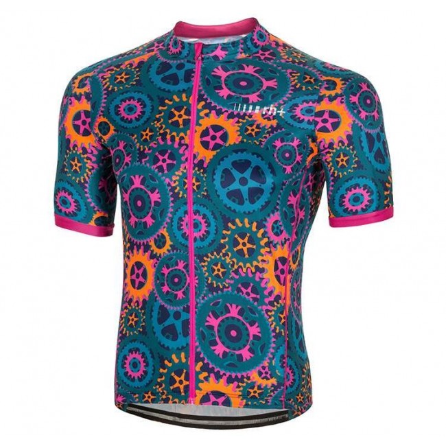 RH+ Powers pink Fahrradbekleidung Radtrikot LI168