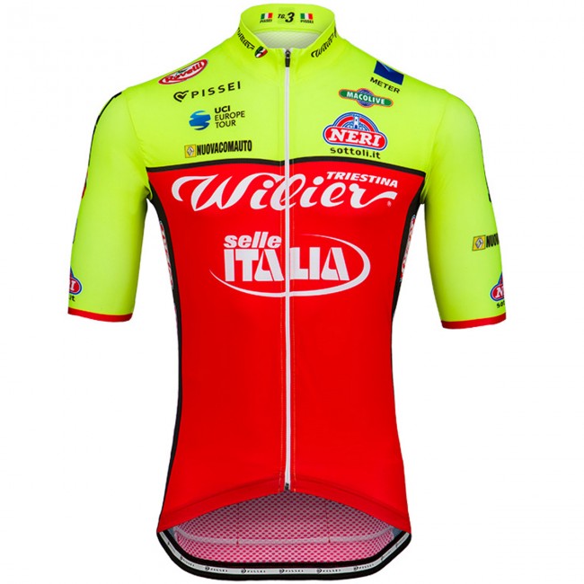 Wilier Triestina-Selle Italia 2018 Fahrradbekleidung Radtrikot N3UAI