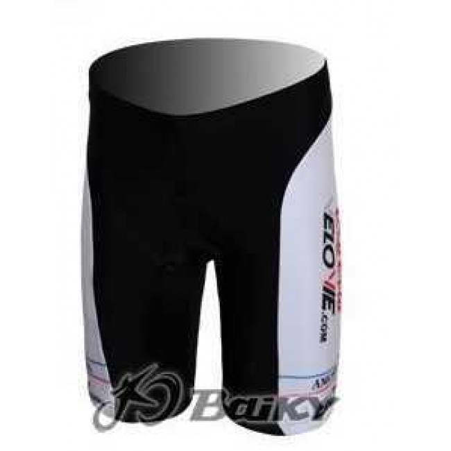 McDonald Legea Pro Team Kurz Radhose weiß gelb WTY3A