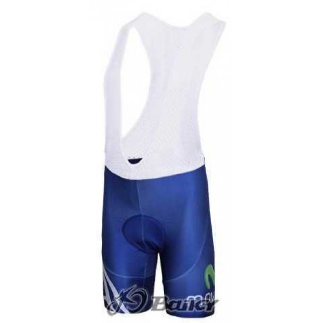 Movistar Teams Kurz Trägerhose blau PG2PC