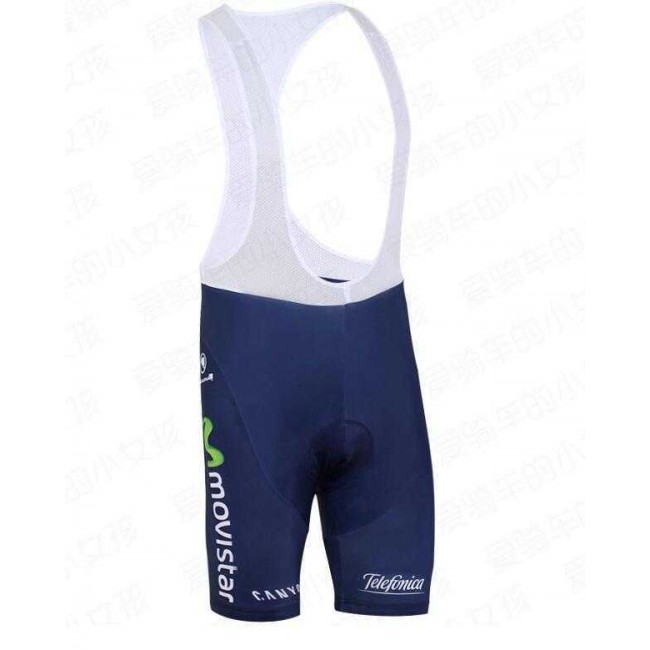 2016 Movistar Kurz Trägerhose Outlet blau OKUKH