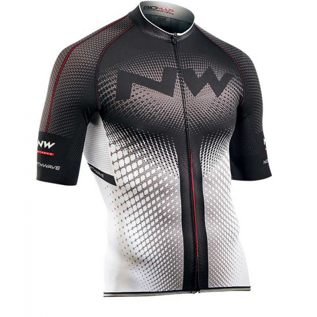 2016 NorthWave Fahrradtrikot Radsport grijs K4UGA