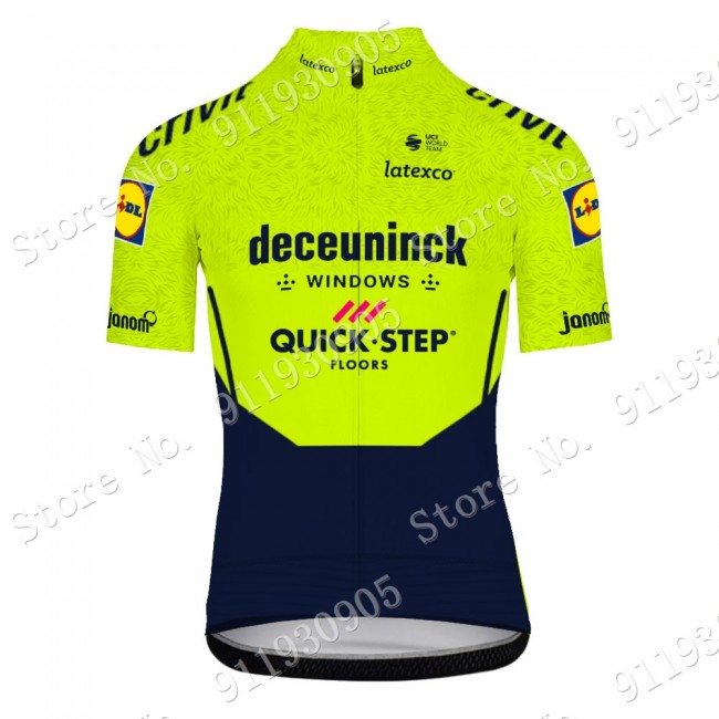 Deceuninck Quick Step Pro Team Grün 2021 Fahrradtrikot Radsport Trikot760-L24Yg