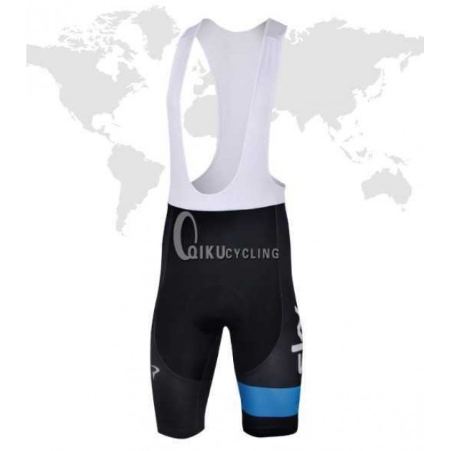 Teams Sky Kurz Radhose Schwarz blau 2013 OJ947