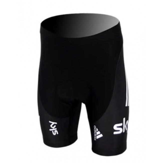 Teams Sky UCI Kurz Radhose Schwarz weiß 2013 TAVBF