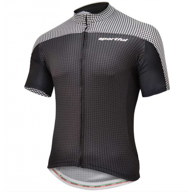 2016 Sportful Fahrradtrikot Radsport Schwarz UFJQT