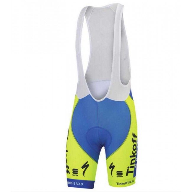 2015 Tinkoff Kurz Radhose gelb blau N767L