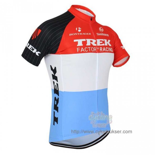 Trek Factory Racing Fahrradtrikot Radsport Rot weiß SK3Q2