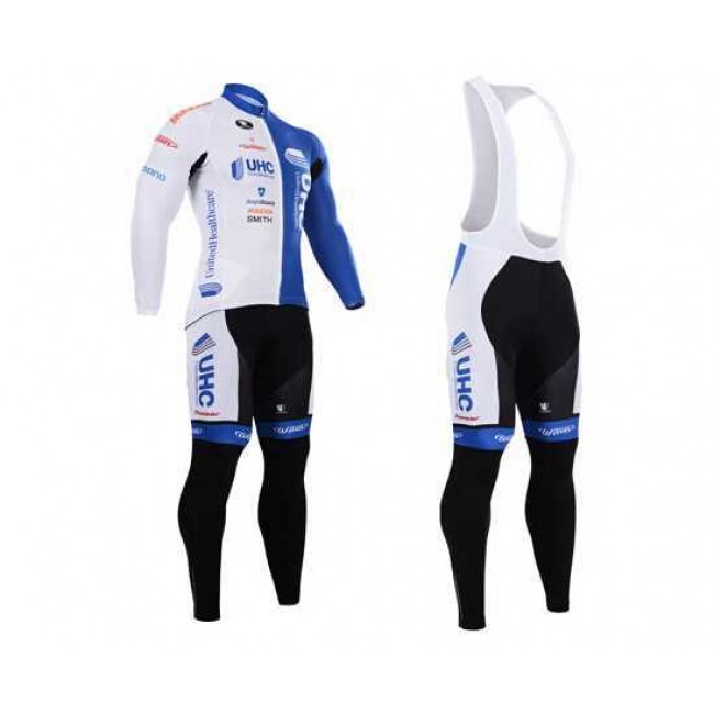 2015 UHC Fahrradbekleidung Set Langarmtrikot+Lange Trägerhose Z7LZ0