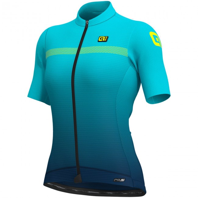 Damen Ale PRS Dots-blau Fahrradbekleidung Radtrikot LNWBF