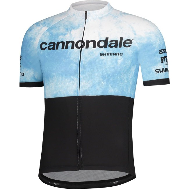 Cannondale FACTORY RACING 2022 Limited Edition Radtrikot kurzarm schwarz/blau-Radsport-Profi-Team