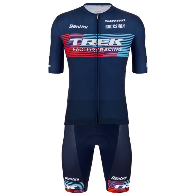 Trek Factory Racing XC 2023 Set(Radtrikot+Trägerhose)-Radsport-Profi-Team