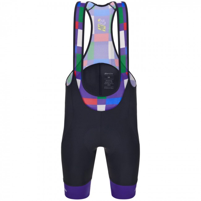Bekleidung Herren Santini Tour de France 2024 tragerhose-Firenze
