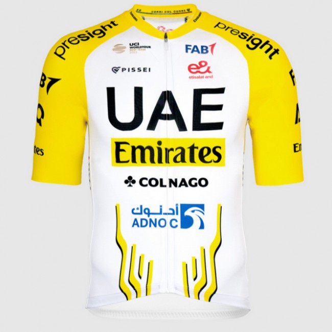 Bekleidung Herren Pissei Team UAE 2024 Trikot-Tour de France